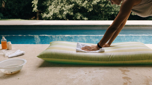 How to clean a fabric pool float: a step-by-step guide